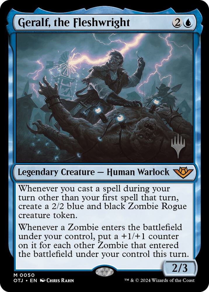 Geralf, the Fleshwright | Promo Pack: Outlaws of Thunder Junction #50