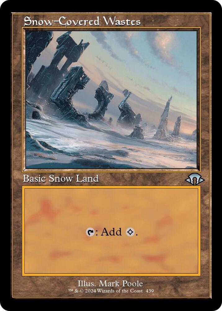Snow-Covered Wastes (Retro Frame) | Modern Horizons 3 #439
