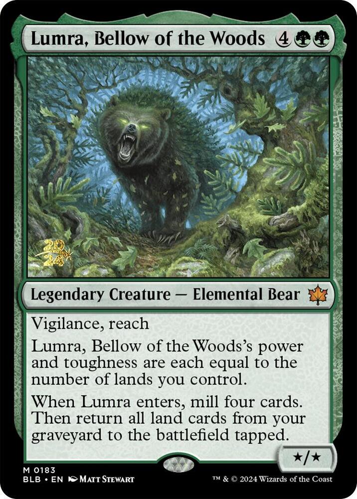 Lumra, Bellow of the Woods | Prerelease Cards #183