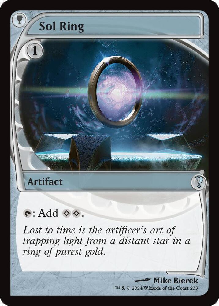 Sol Ring (Future Sight) | Mystery Booster 2 #233