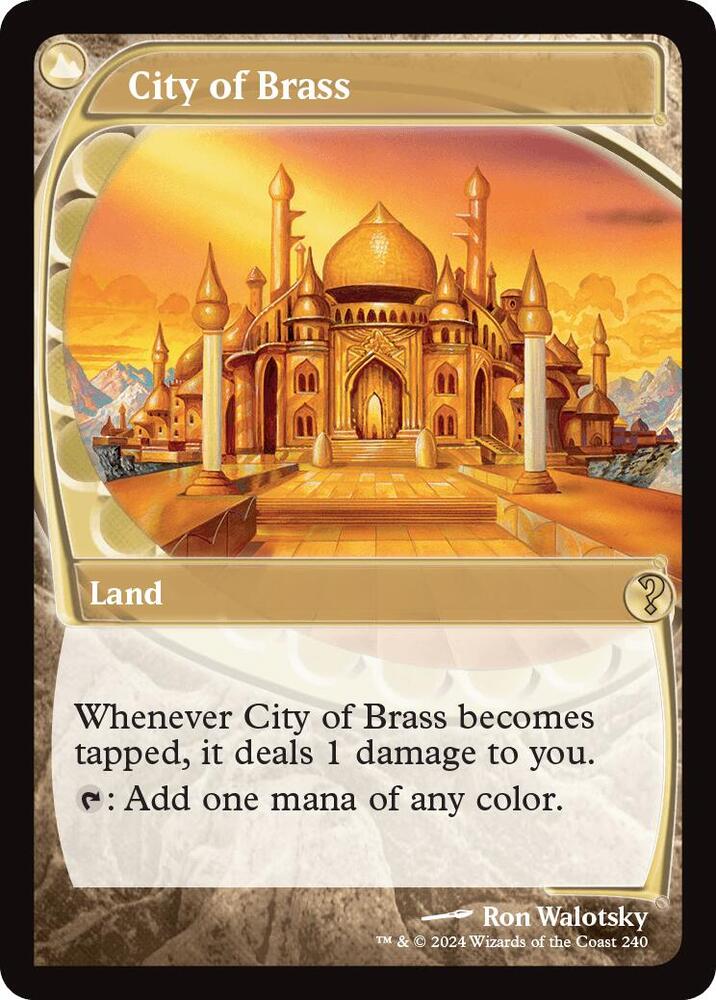 City of Brass (Future Sight) | Mystery Booster 2 #240