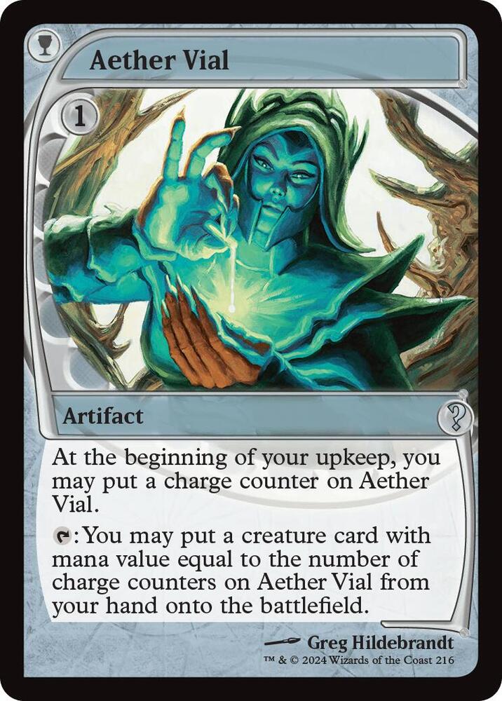Aether Vial (Future Sight) | Mystery Booster 2 #216
