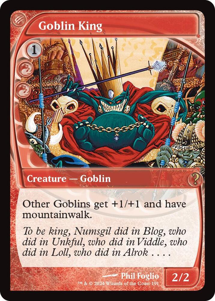 Goblin King (Future Sight) | Mystery Booster 2 #191