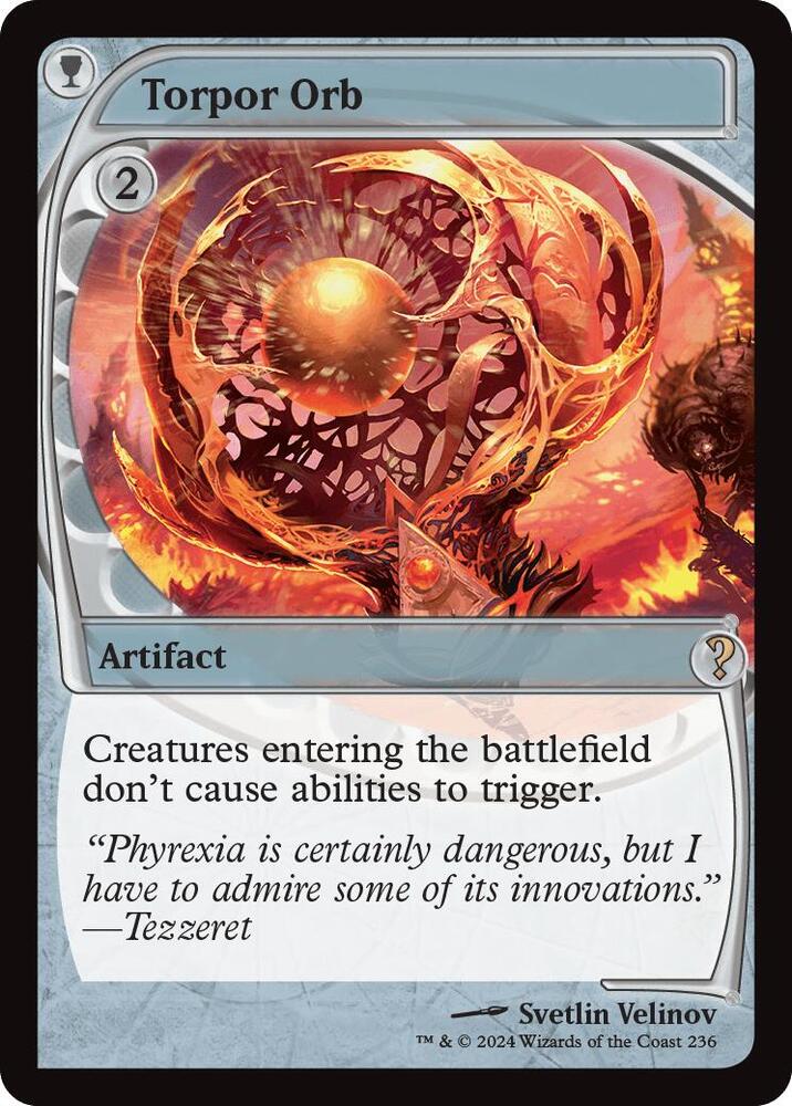 Torpor Orb (Future Sight) | Mystery Booster 2 #236