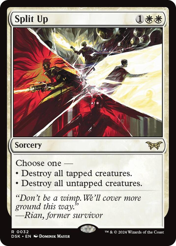 Split Up | Duskmourn: House of Horror #32