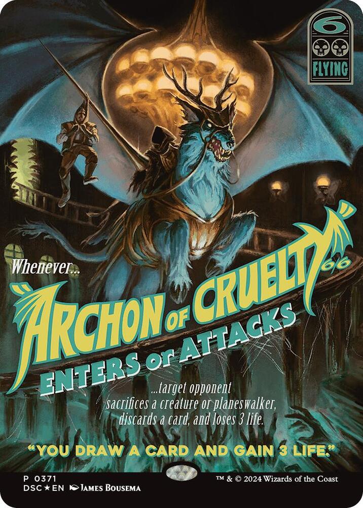 Archon of Cruelty (Showcase) | Commander: Duskmourn: House of Horror #371
