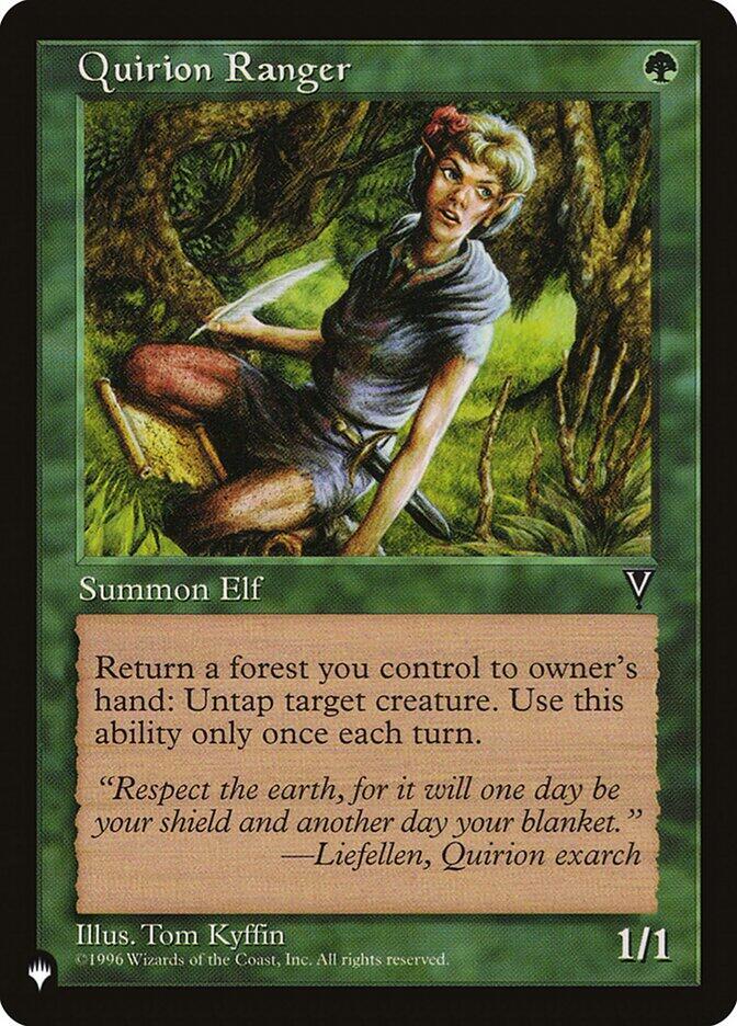 Quirion Ranger | The List Reprints #unknown