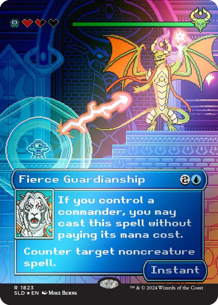 Fierce Guardianship (Rainbow Foil) | Secret Lair Drop Series #1823