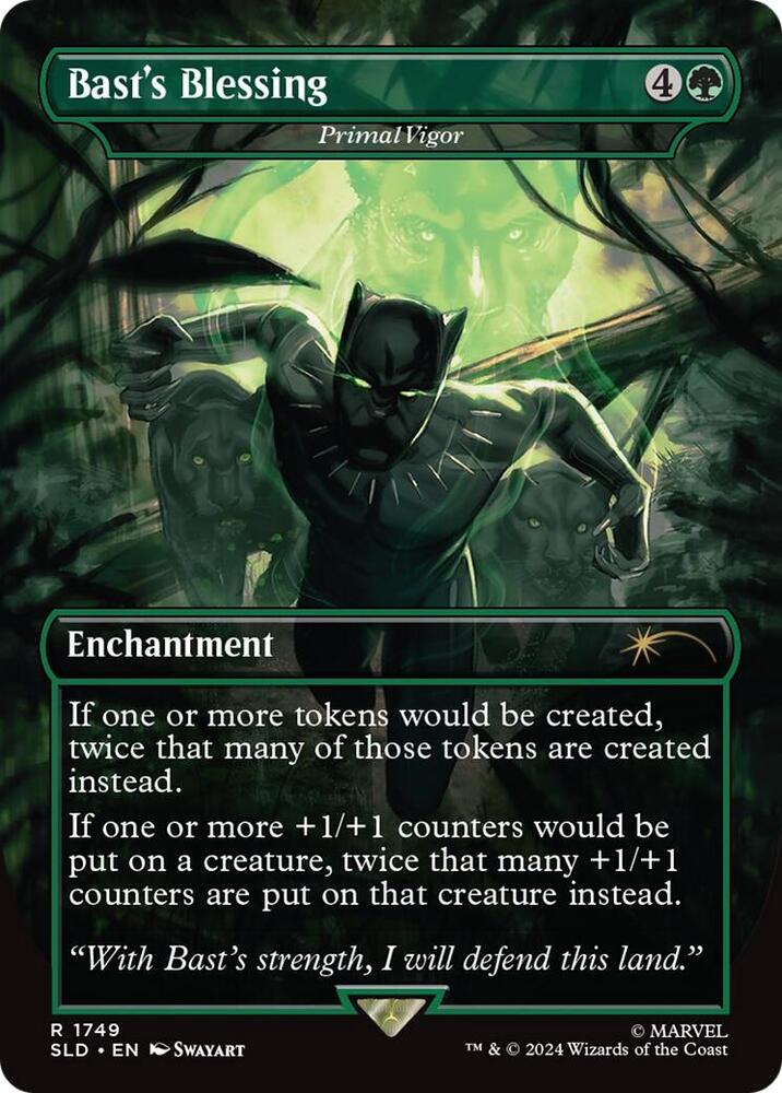 Bast's Blessing - Primal Vigor | Secret Lair Drop Series #1749