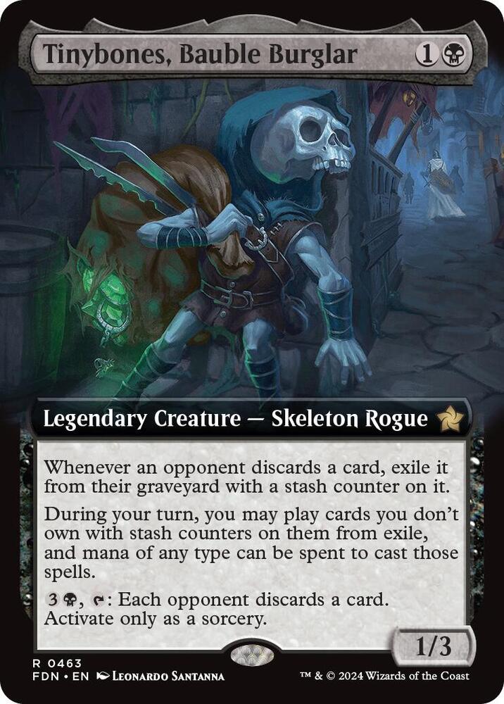 Tinybones, Bauble Burglar (Extended Art) | Foundations #463