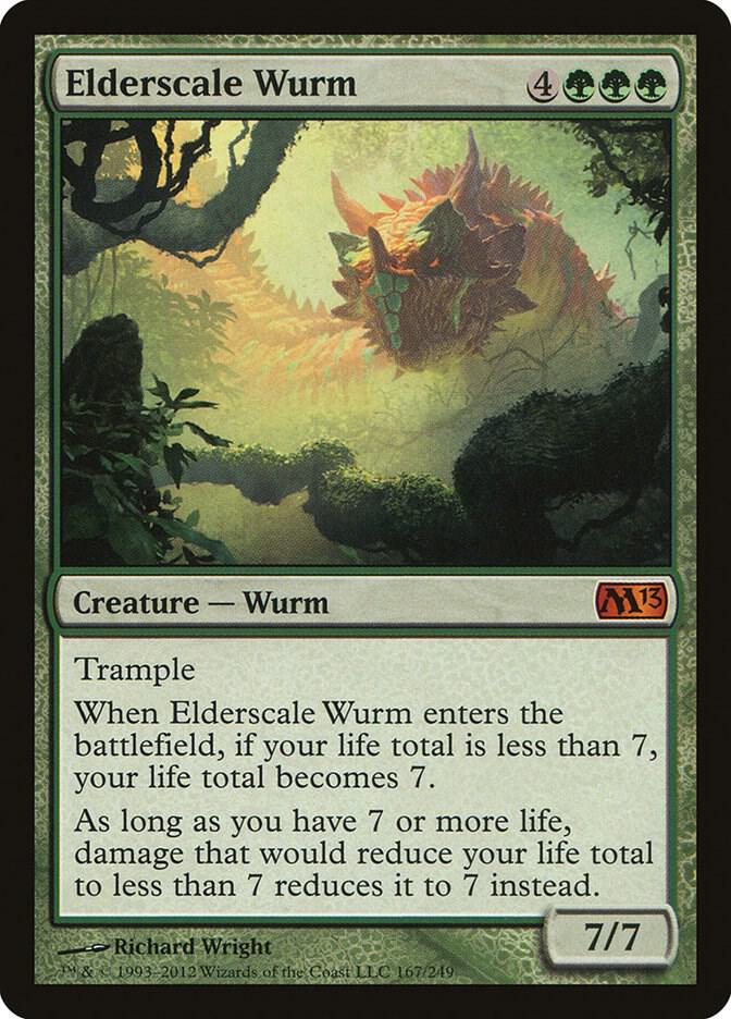 Elderscale Wurm | Magic 2013 (M13) #167