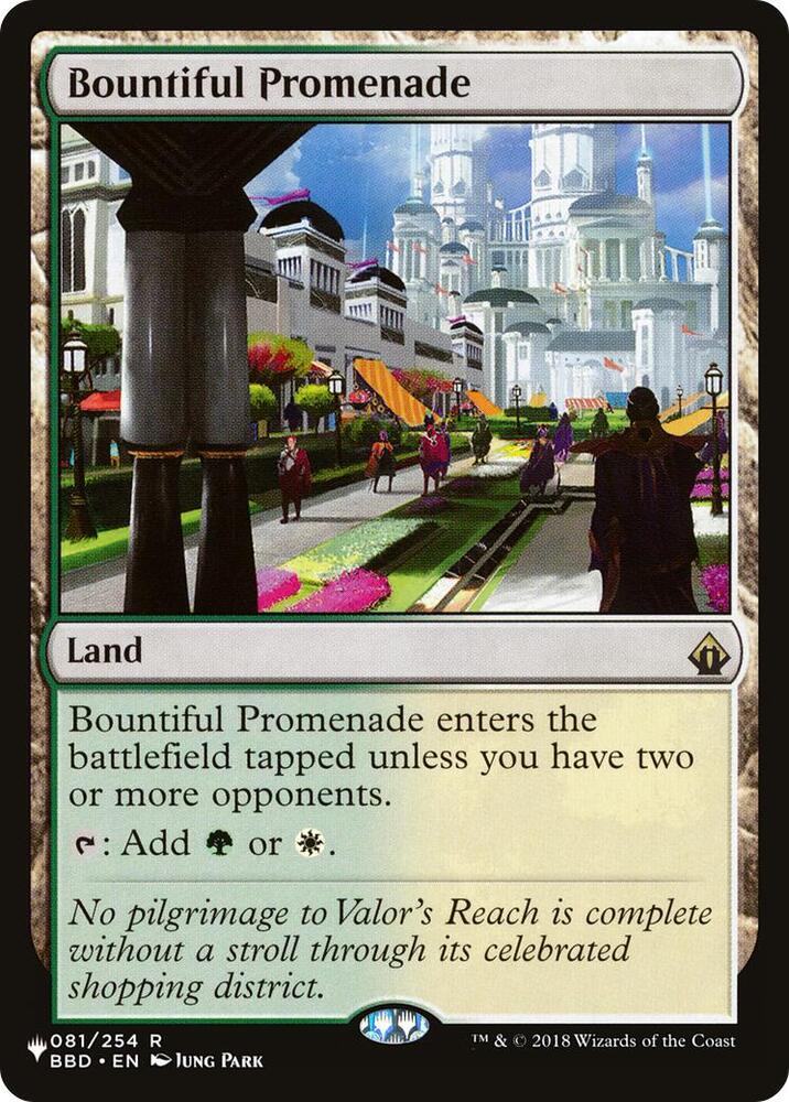 Bountiful Promenade | The List Reprints #081/254