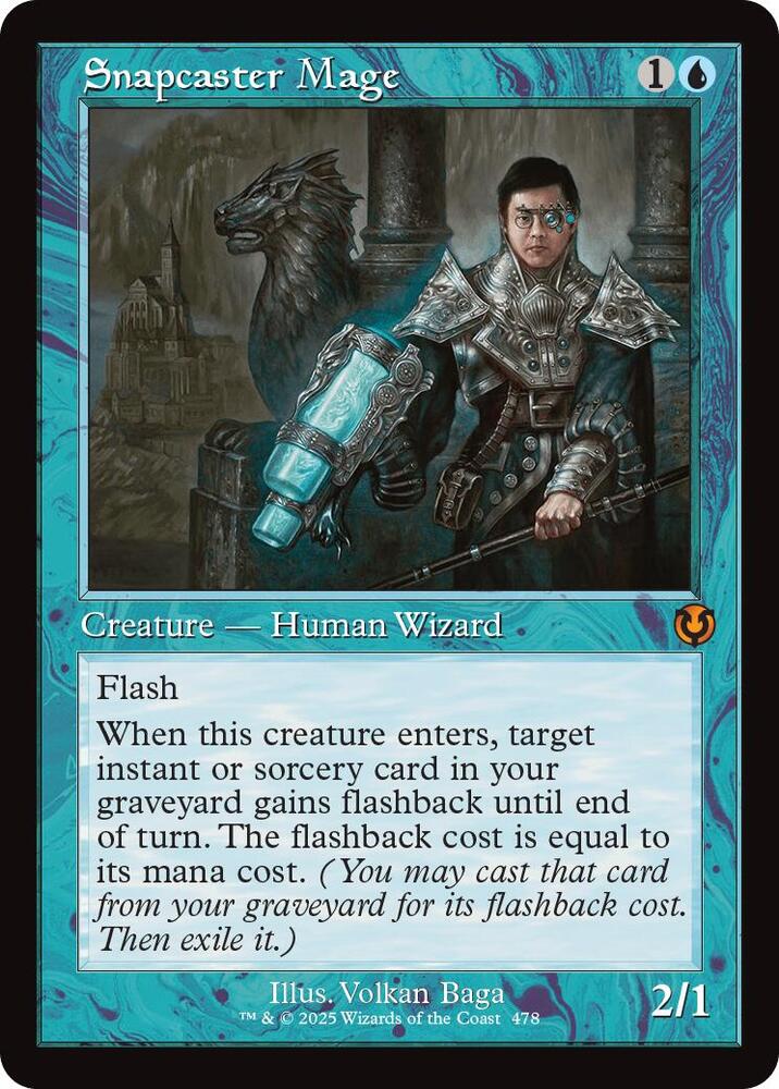 Snapcaster Mage (Retro Frame) | Innistrad Remastered #478