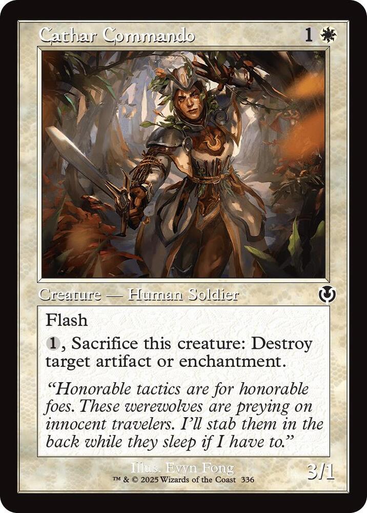 Cathar Commando (Retro Frame) | Innistrad Remastered #336