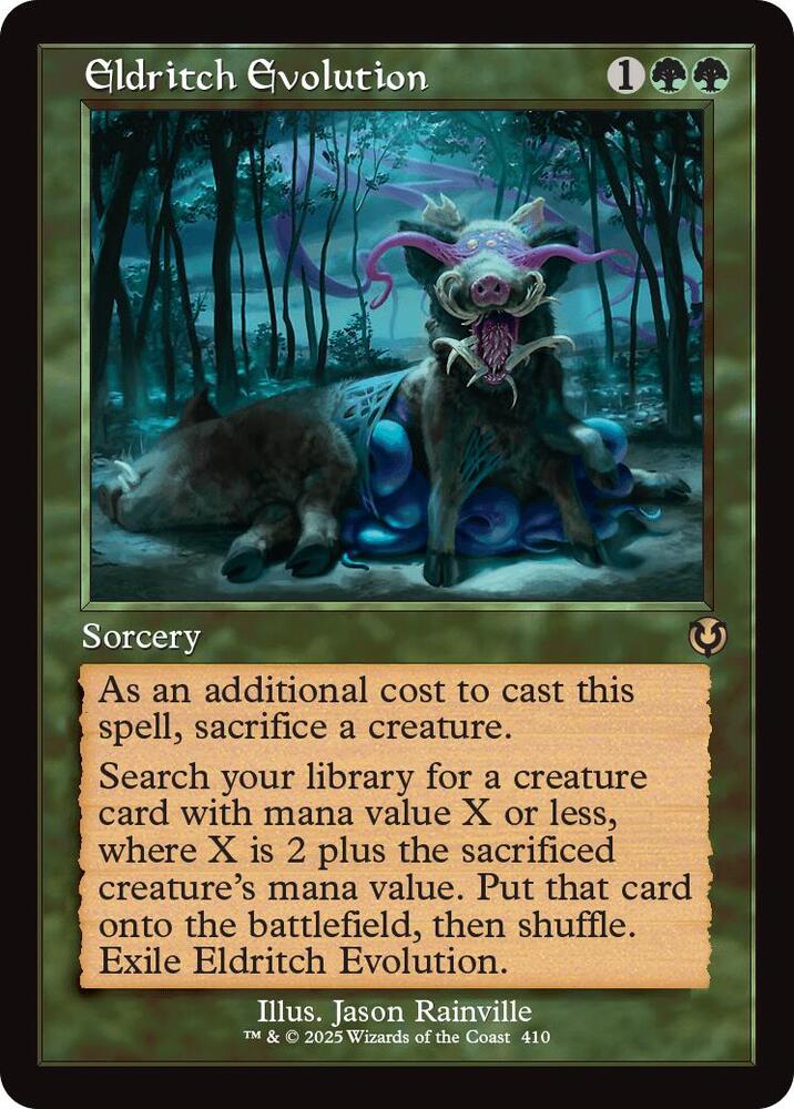 Eldritch Evolution (Retro Frame) | Innistrad Remastered #410