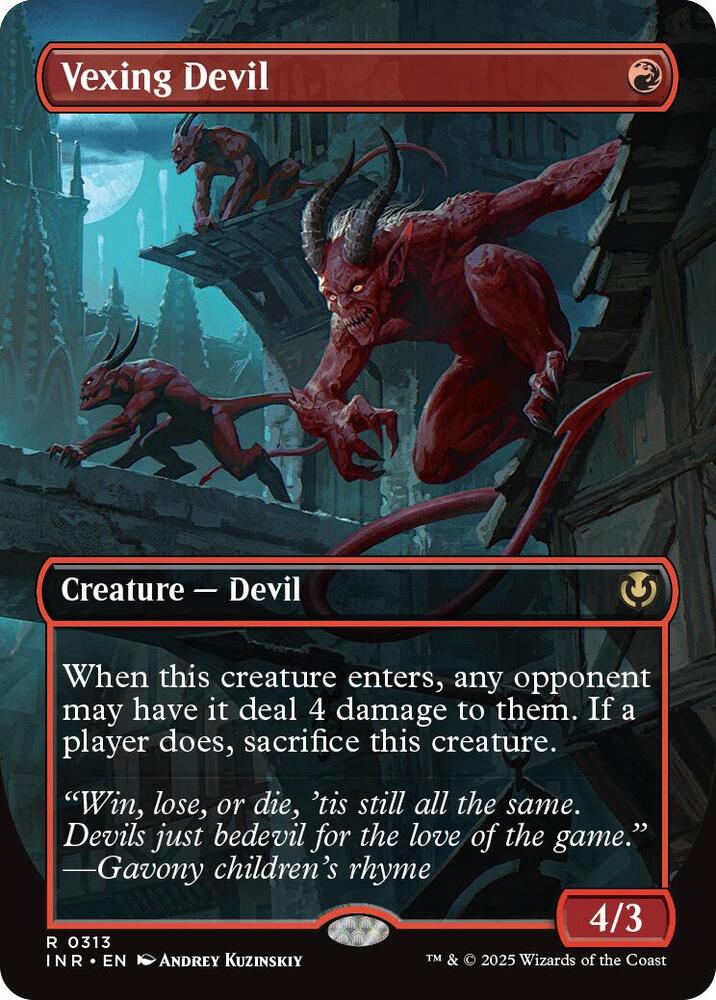 Vexing Devil (Borderless) | Innistrad Remastered #313