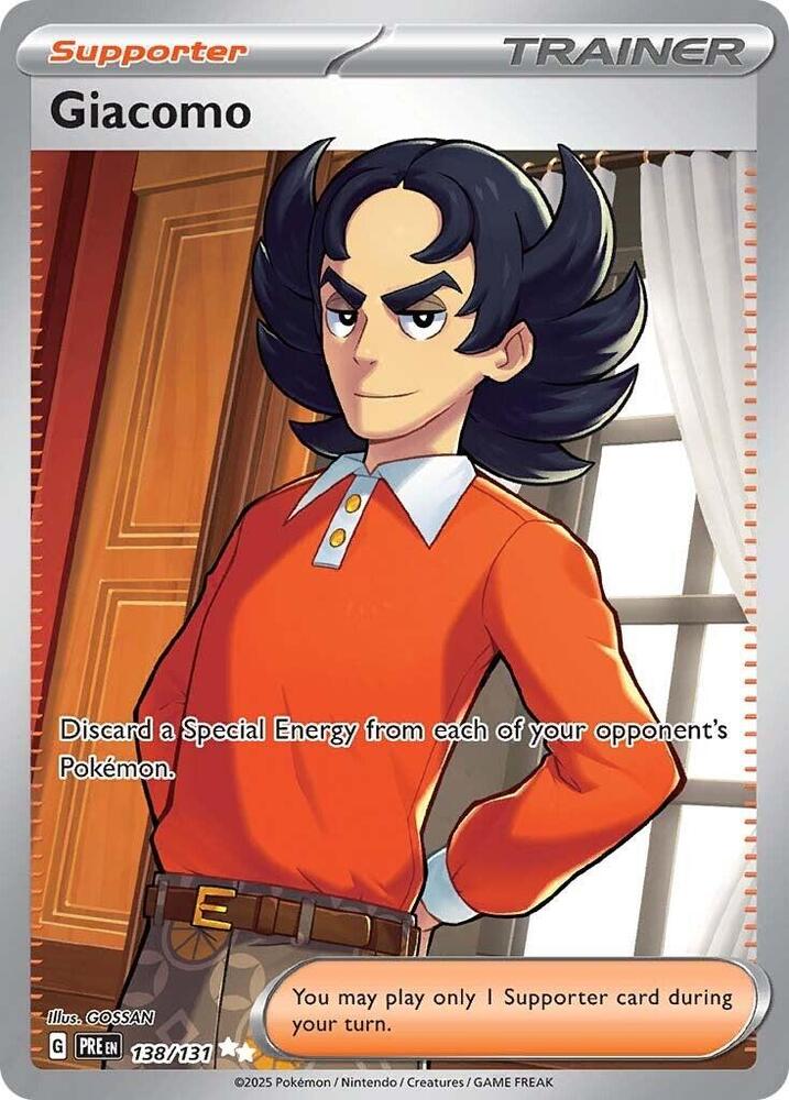 Giacomo | SV: Prismatic Evolutions #138/131