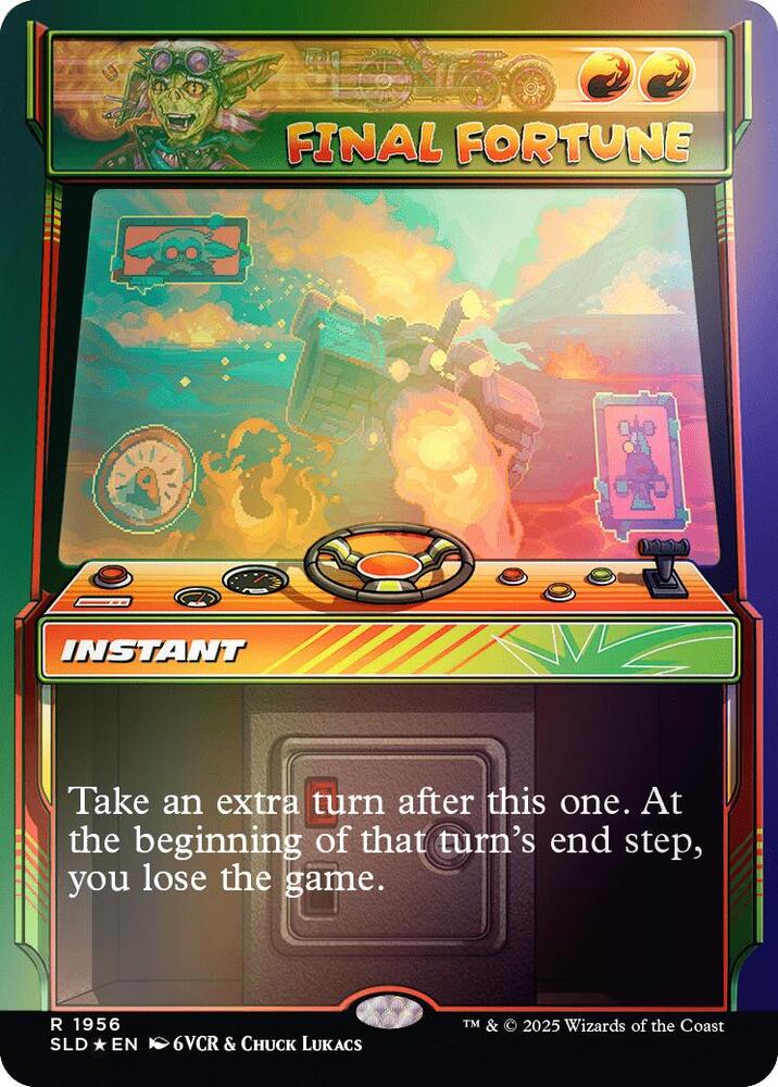 Final Fortune (Rainbow Foil) | Secret Lair Drop Series #1956