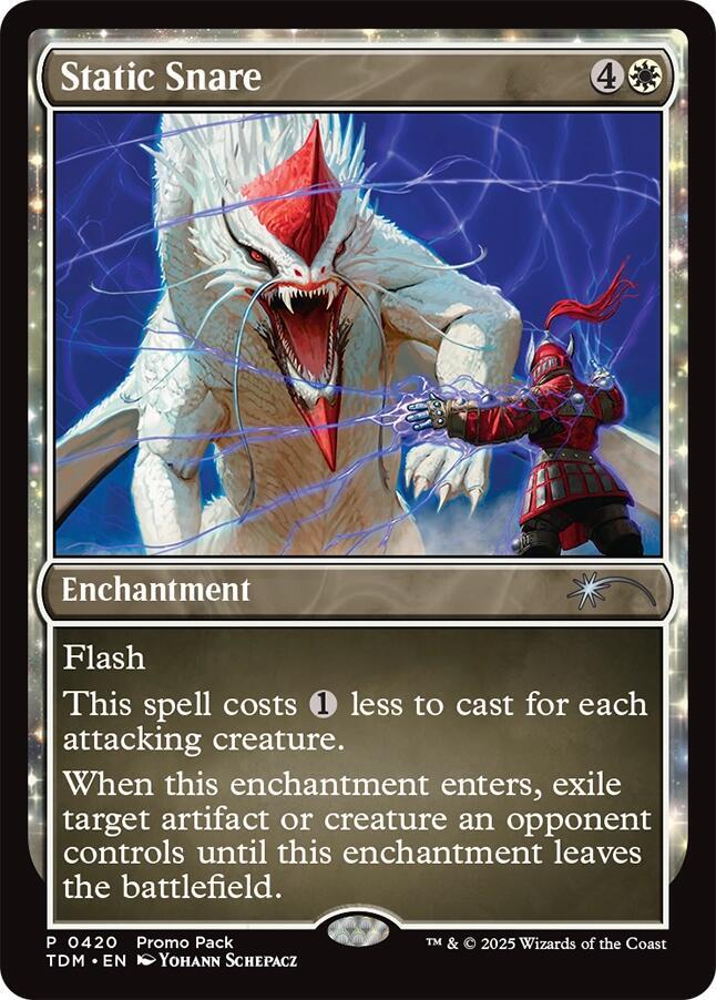 Static Snare | Promo Pack: Tarkir: Dragonstorm #420