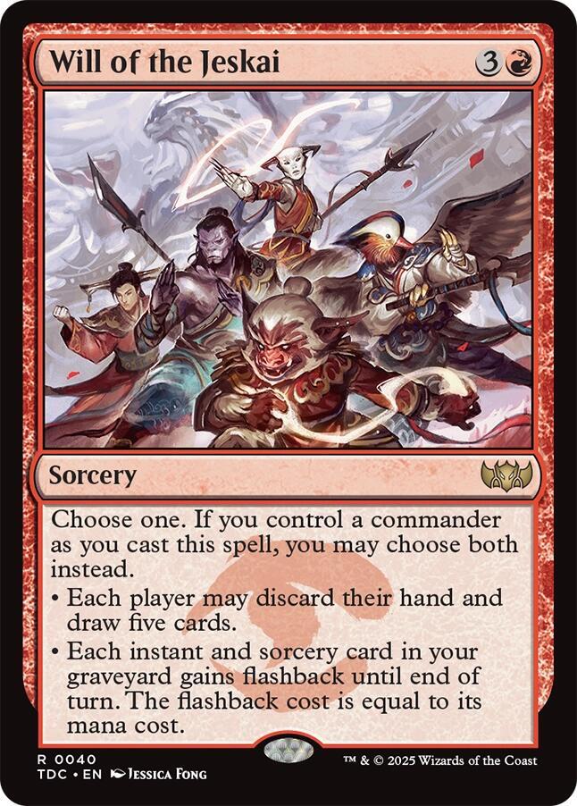Will of the Jeskai | Commander: Tarkir: Dragonstorm #40