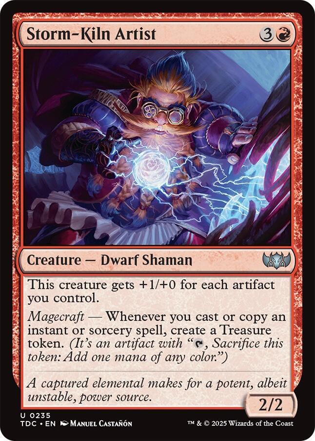 Storm-Kiln Artist | Commander: Tarkir: Dragonstorm #235