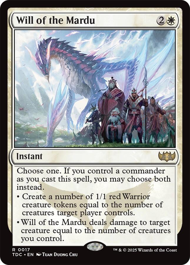 Will of the Mardu | Commander: Tarkir: Dragonstorm #17