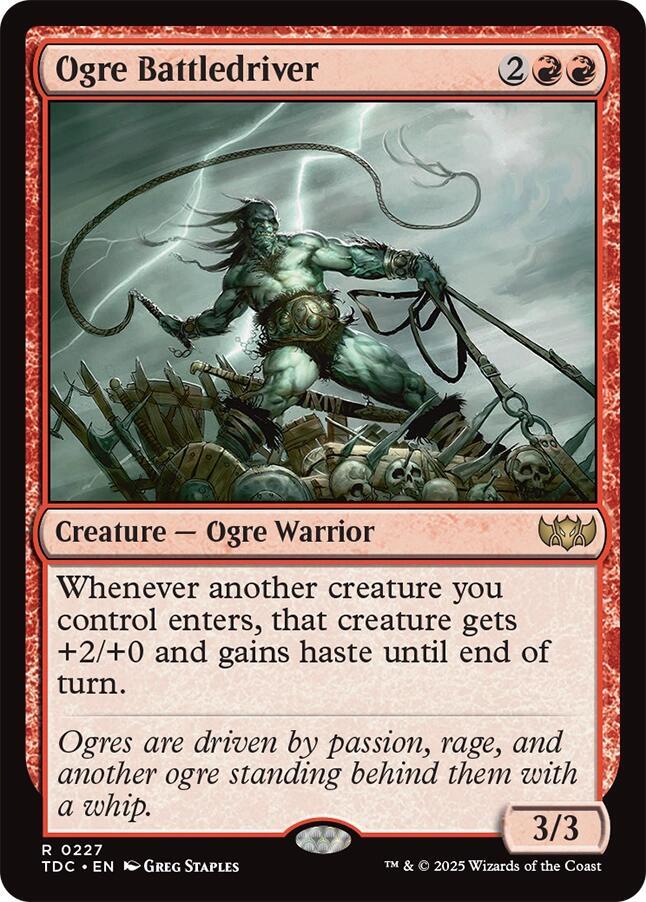 Ogre Battledriver | Commander: Tarkir: Dragonstorm #227
