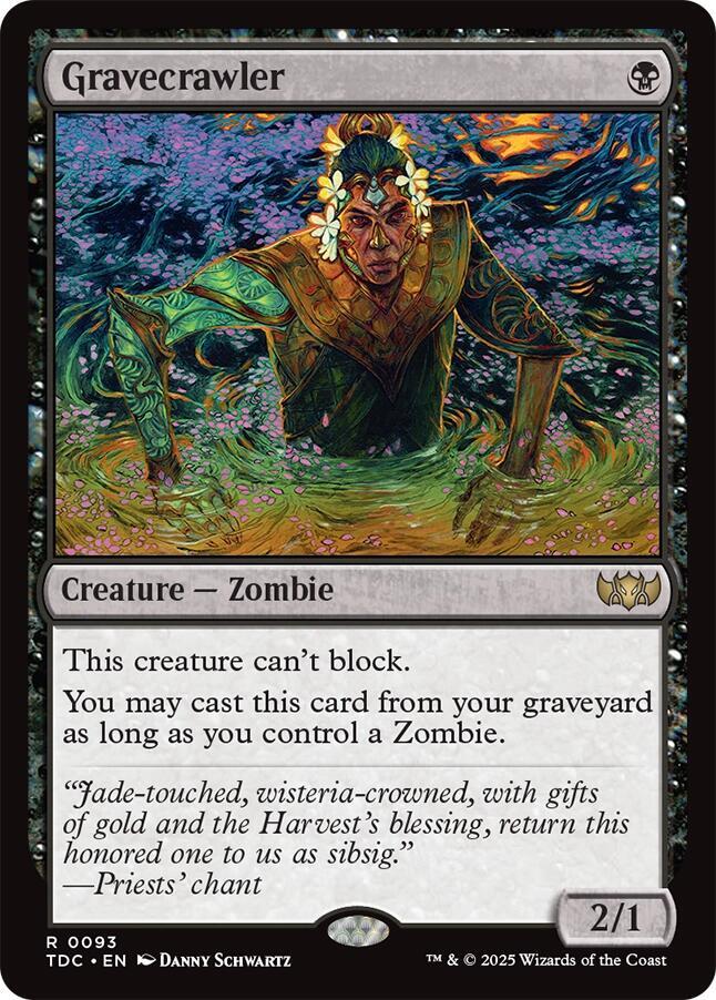 Gravecrawler | Commander: Tarkir: Dragonstorm #93