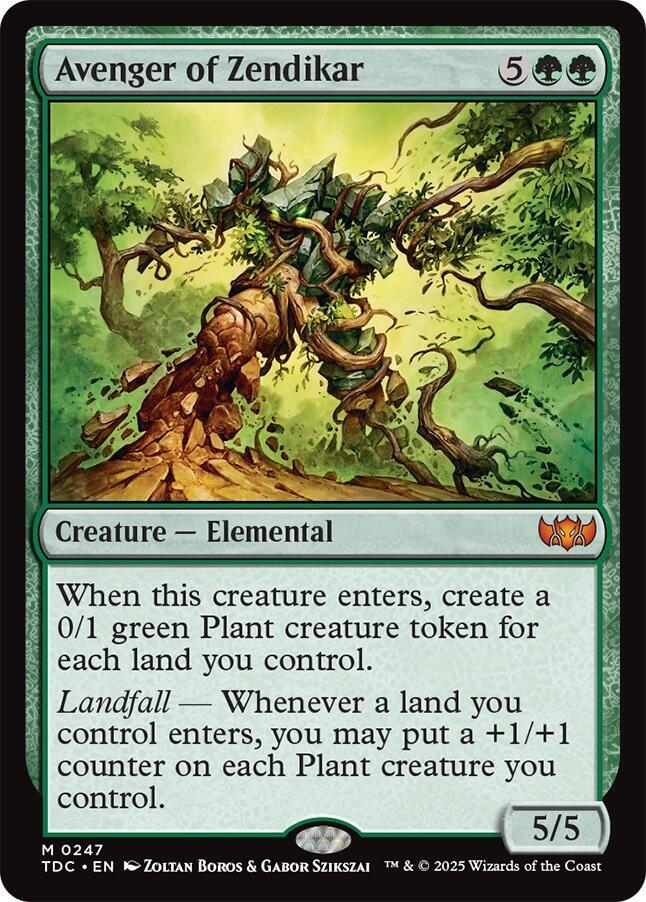 Avenger of Zendikar | Commander: Tarkir: Dragonstorm #247