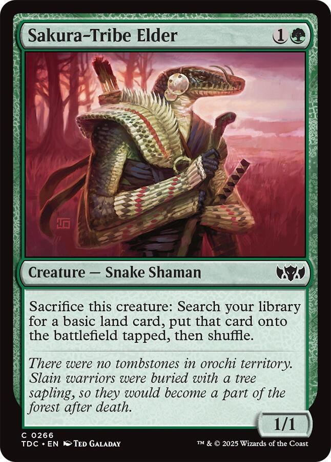 Sakura-Tribe Elder | Commander: Tarkir: Dragonstorm #266