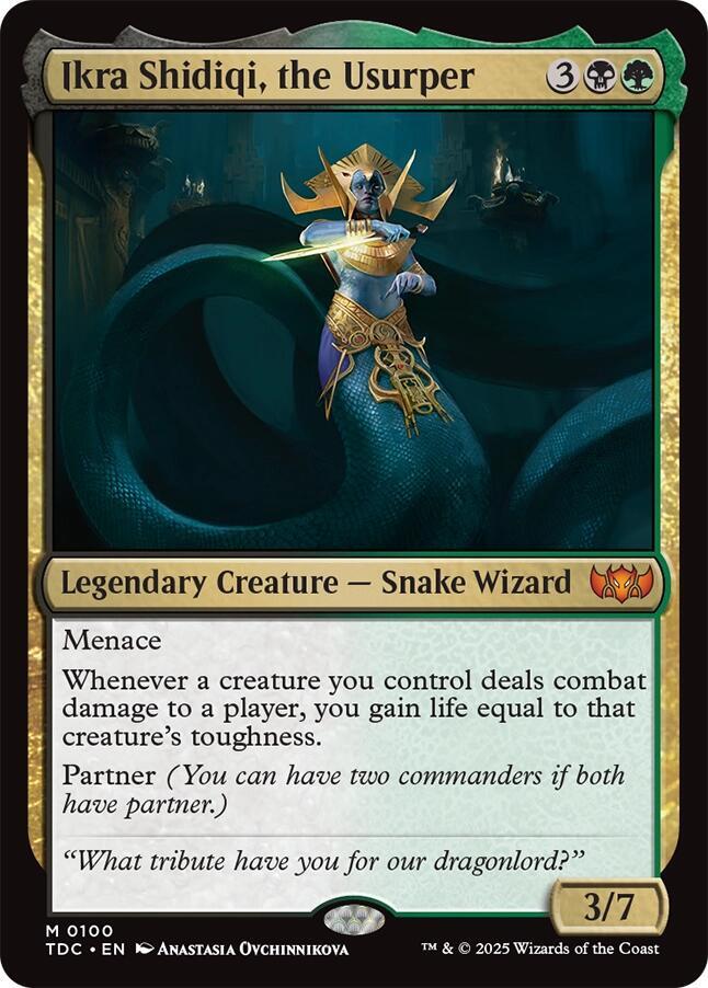 Ikra Shidiqi, the Usurper | Commander: Tarkir: Dragonstorm #100
