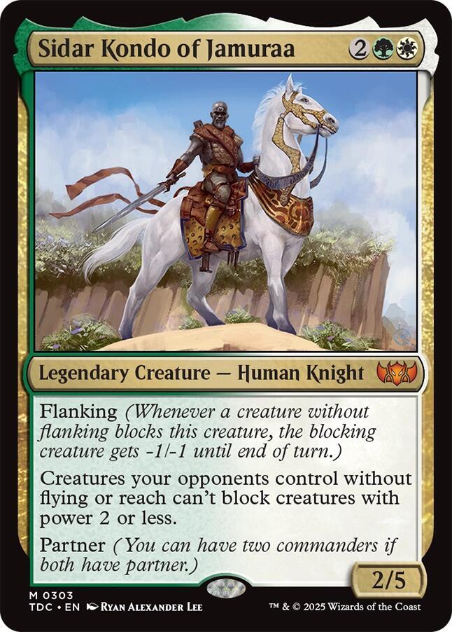 Sidar Kondo of Jamuraa | Commander: Tarkir: Dragonstorm #303