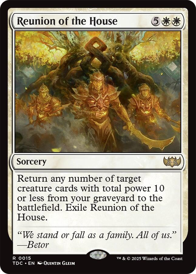 Reunion of the House | Commander: Tarkir: Dragonstorm #15