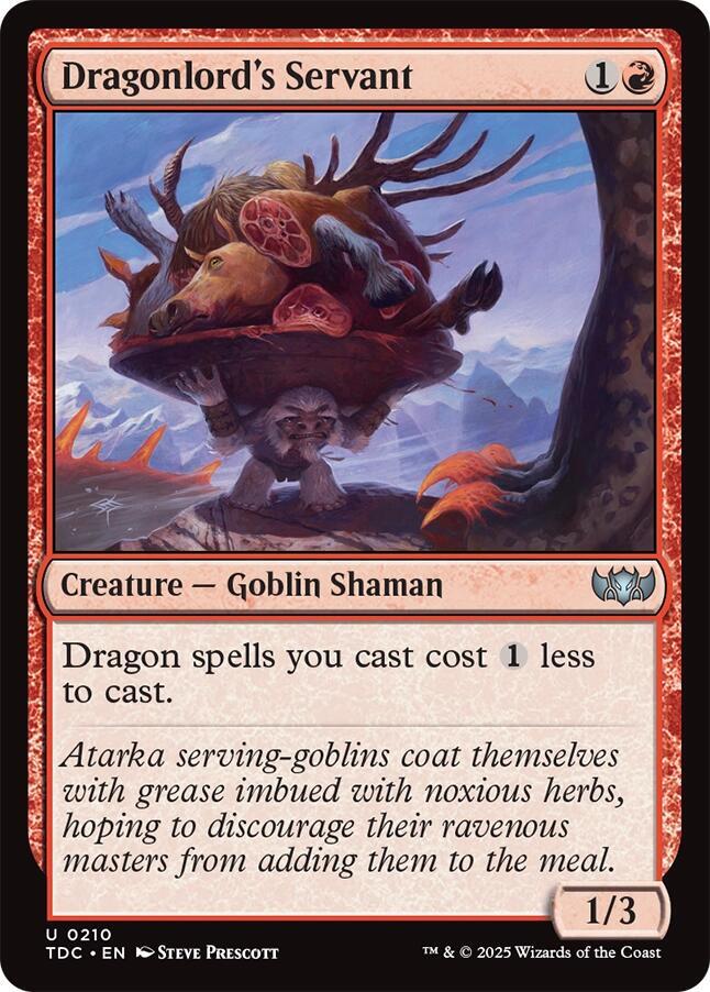 Dragonlord's Servant | Commander: Tarkir: Dragonstorm #210