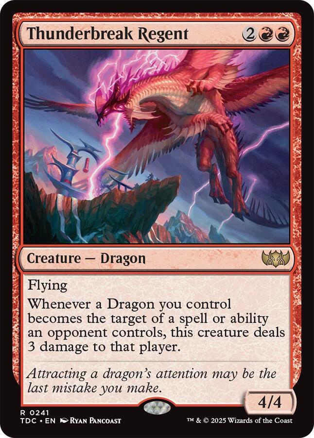 Thunderbreak Regent | Commander: Tarkir: Dragonstorm #241