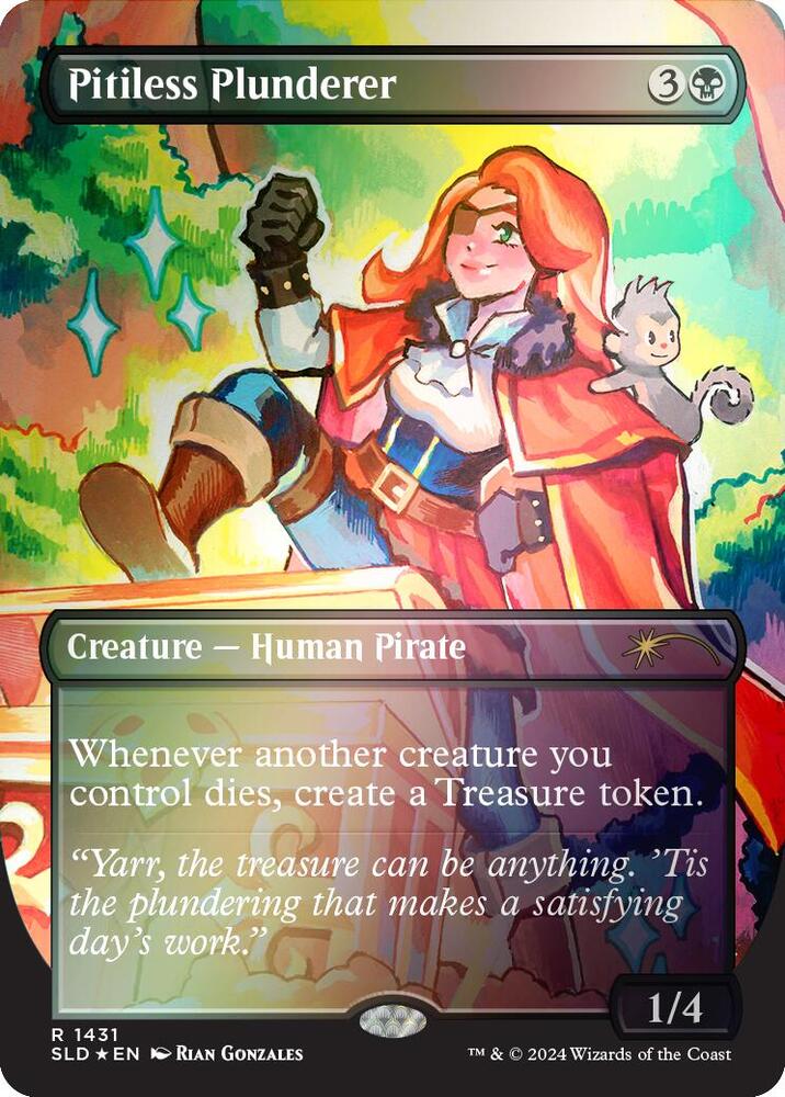Pitiless Plunderer (Rainbow Foil) | Secret Lair Drop Series #1431