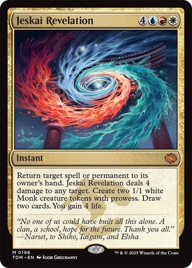 Jeskai Revelation | Tarkir: Dragonstorm #196