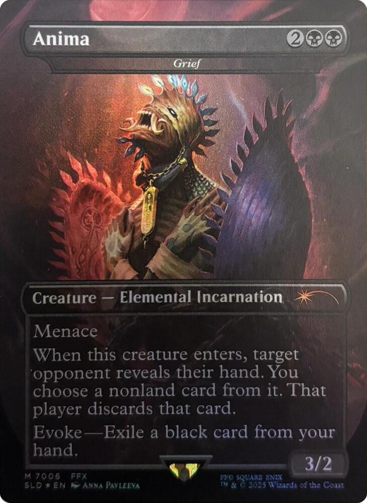 Anima - Grief (Rainbow Foil) | Secret Lair Drop Series #7006
