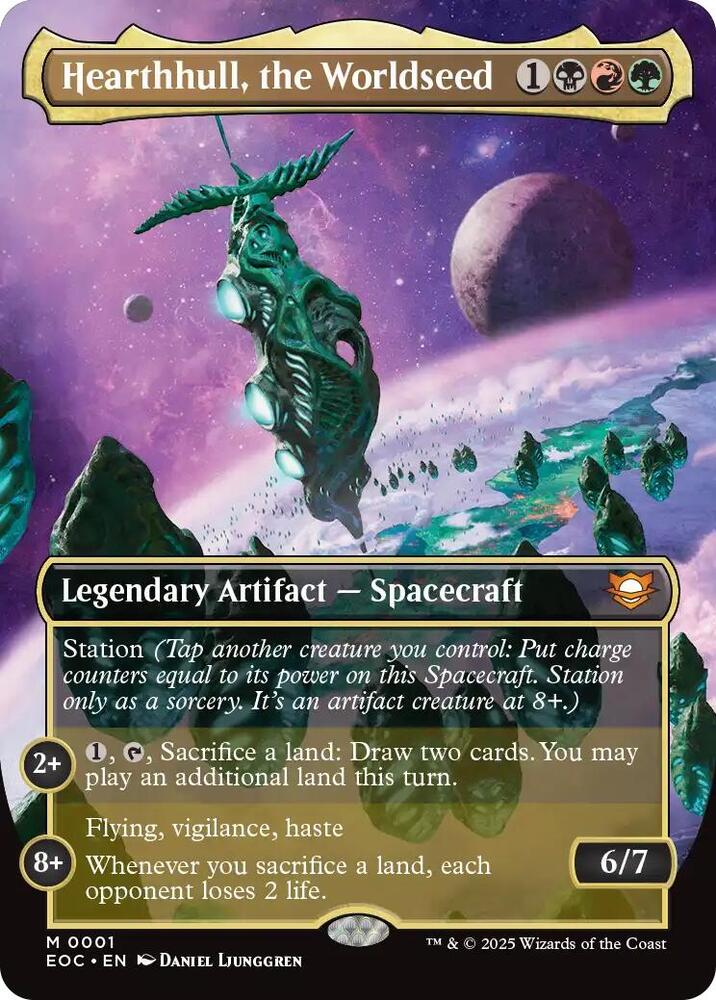Hearthhull, the Worldseed (Borderless) | Commander: Edge of Eternities #1