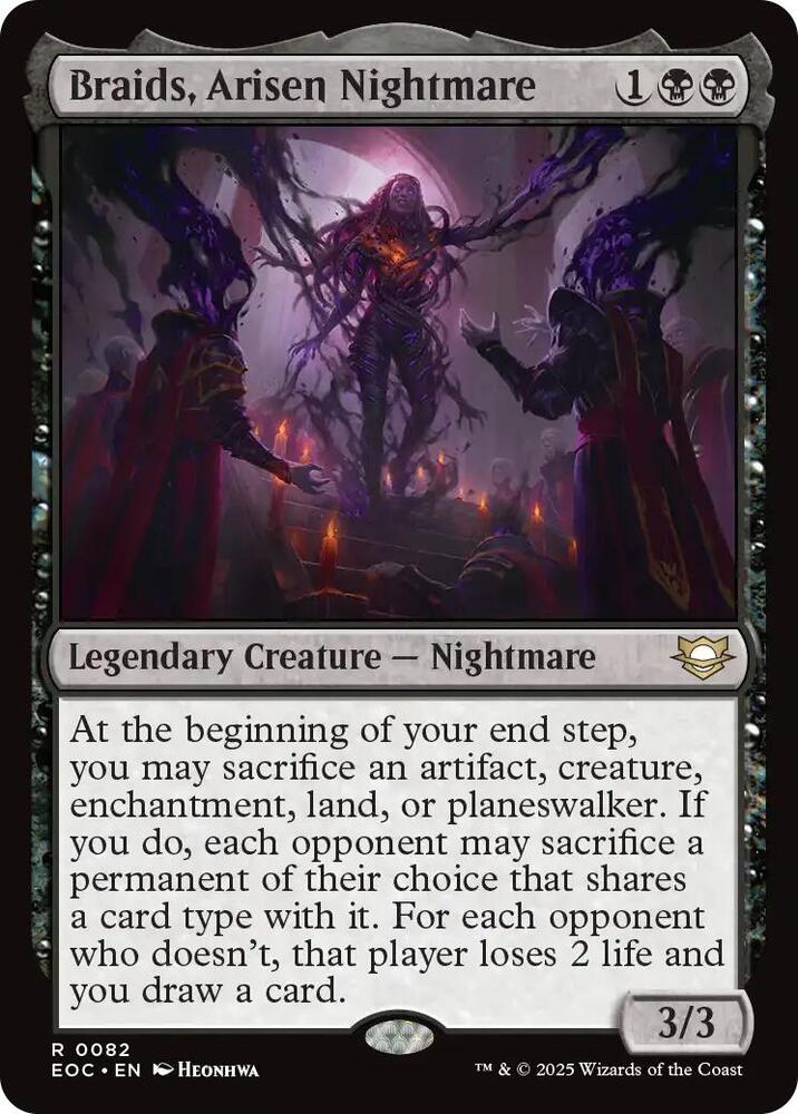 Braids, Arisen Nightmare | Commander: Edge of Eternities #82