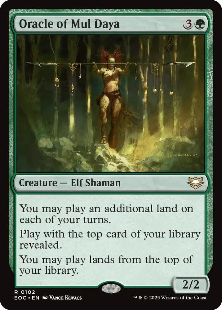 Oracle of Mul Daya | Commander: Edge of Eternities #102