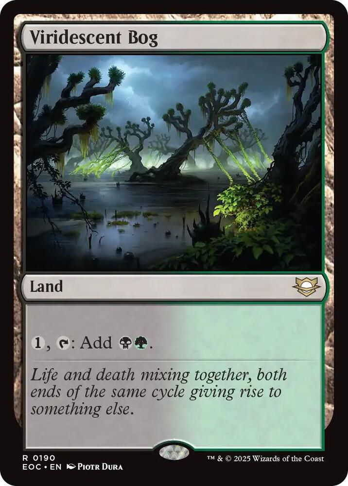 Viridescent Bog | Commander: Edge of Eternities #190