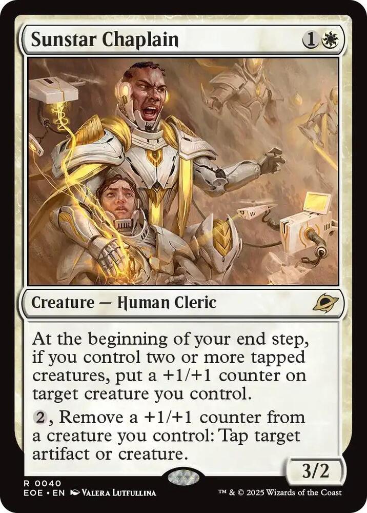 Sunstar Chaplain | Edge of Eternities #40