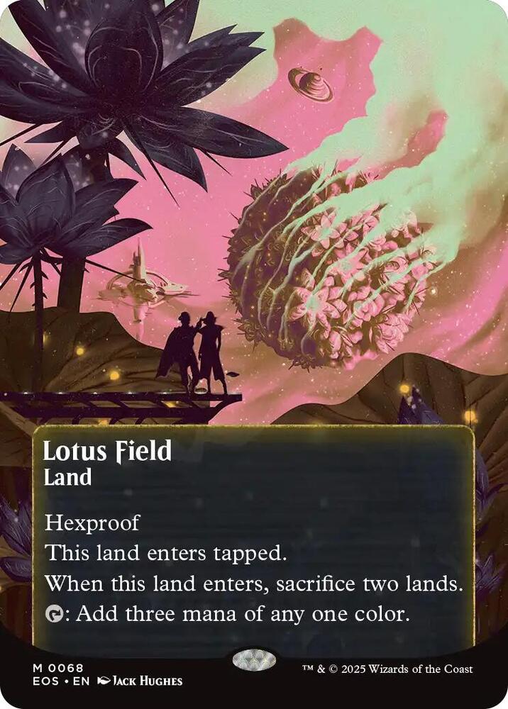Lotus Field (0068) (Borderless) | Edge of Eternities: Stellar Sights #68