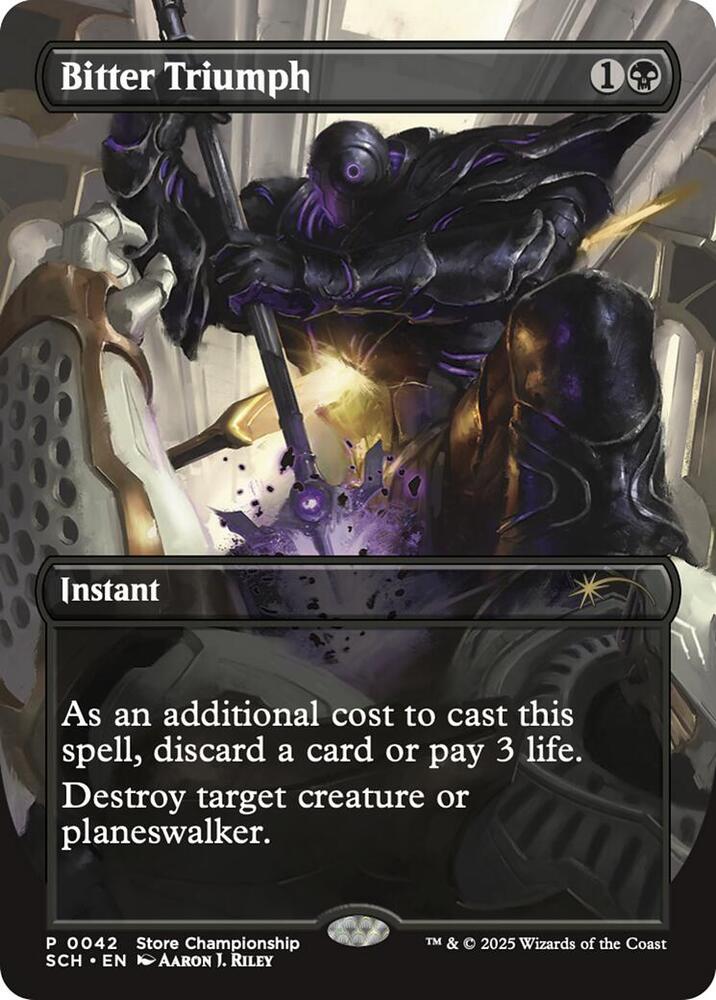 Bitter Triumph | Game Day & Store Championship Promos #42