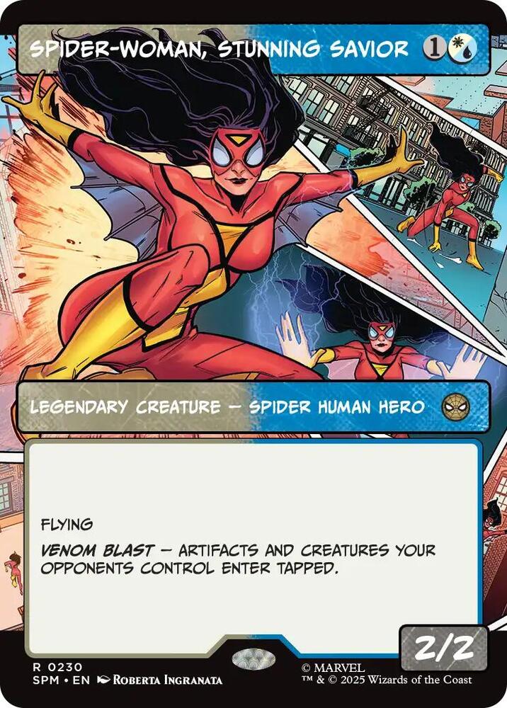 Spider-Woman, Stunning Savior (Borderless) | Marvel's Spider-Man #230