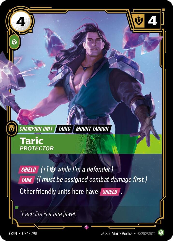 Taric, Protector | Origins #074/298