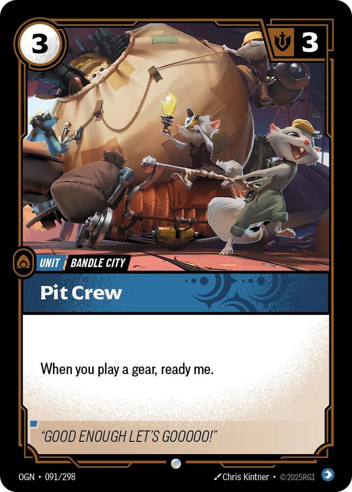 Pit Crew | Origins #091/298
