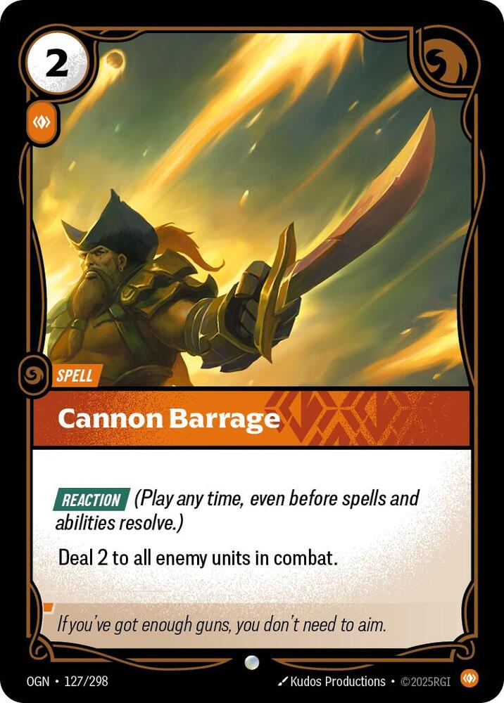 Cannon Barrage | Origins #127/298