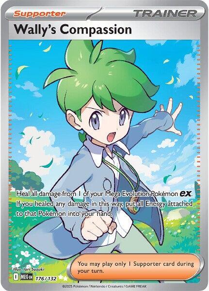 Wally's Compassion - 176/132 | ME01: Mega Evolution #176/132